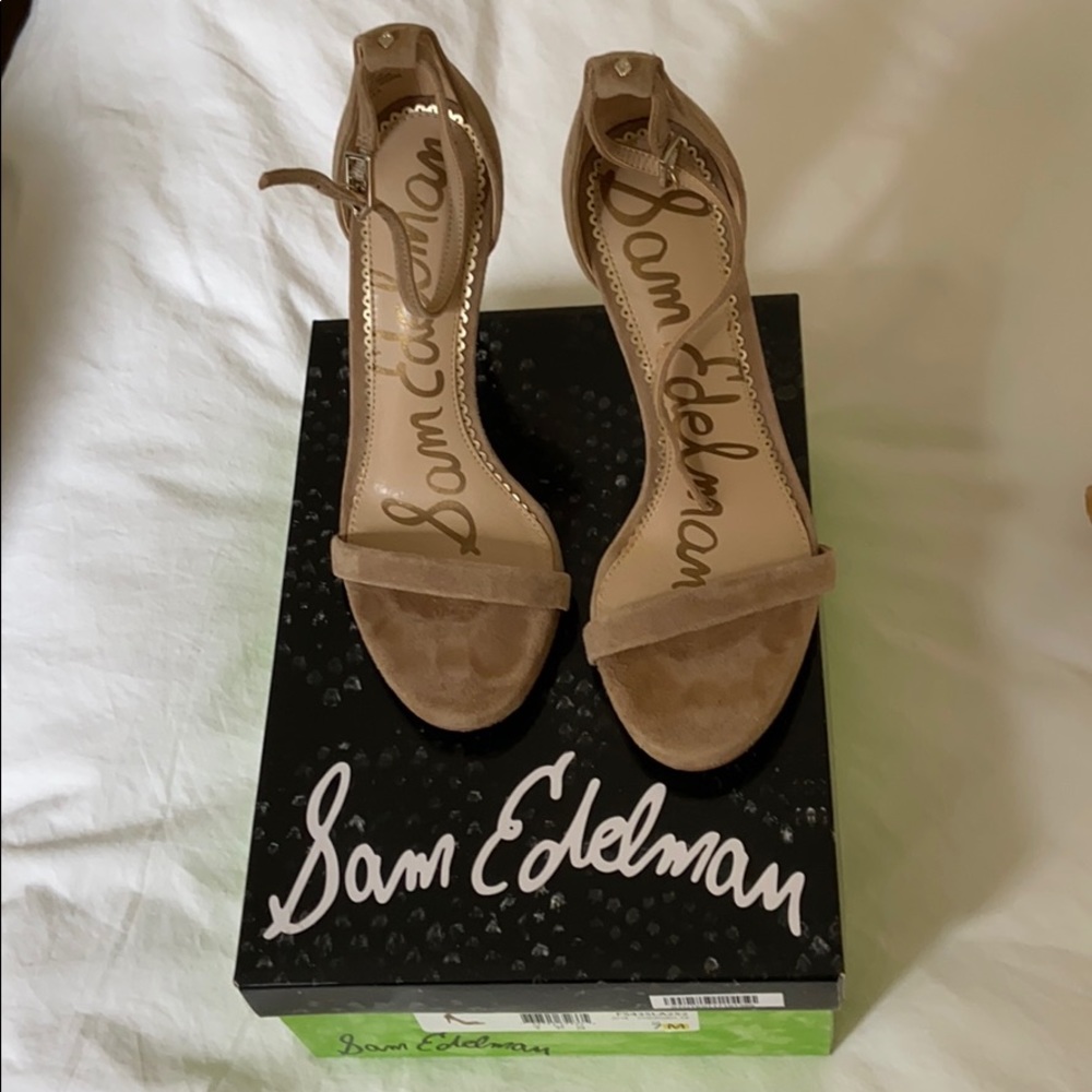 SAM EDELMAN Ariella Oatmeal Sandals